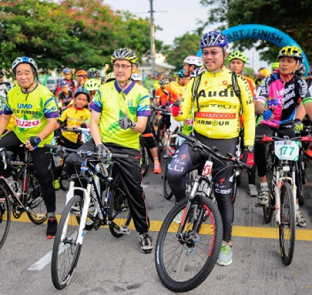 UMP Eco Ride to promote the cycling sport